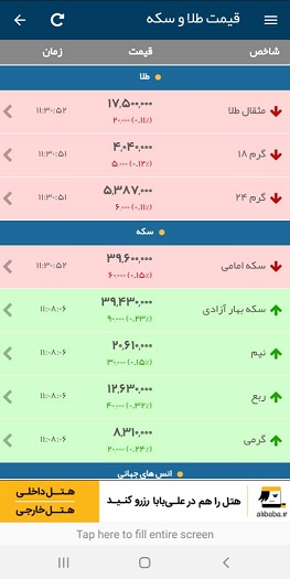 اپلیکیشن جامعه قیمت ها